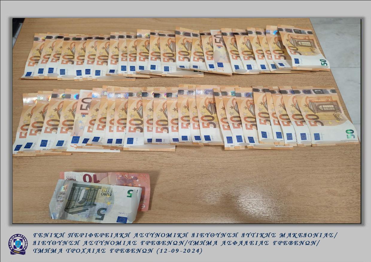 Γρεβενά: Συνελήφθη 52χρονος για κλοπή 2.500 ευρώ από στάβλο