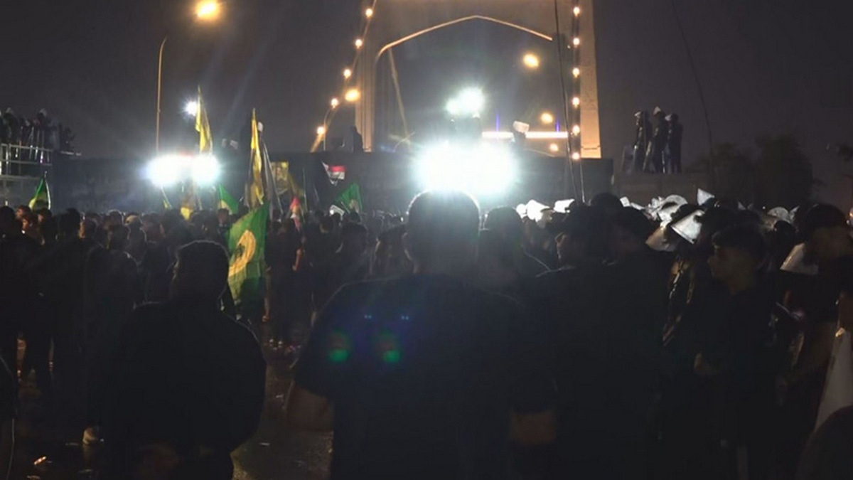 Ιράκ: Επεισοδιακή διαδήλωση κοντά στην αμερικανική πρεσβεία στη Βαγδάτη