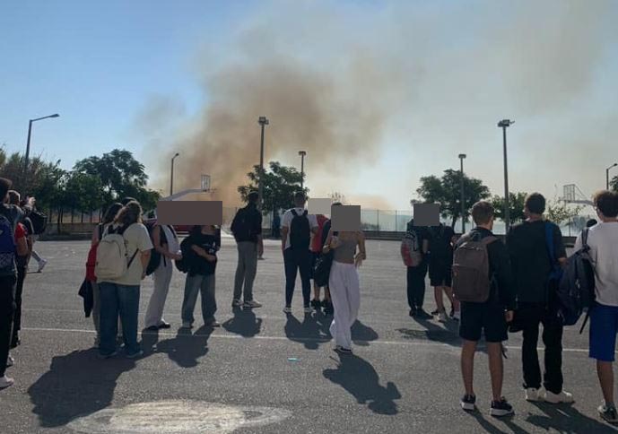 Φωτιά στο Καπανδρίτι