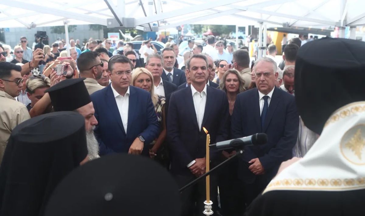 Θεσσαλονίκη: Έφτασε στη ΔΕΘ ο Κυριάκος Μητσοτάκης