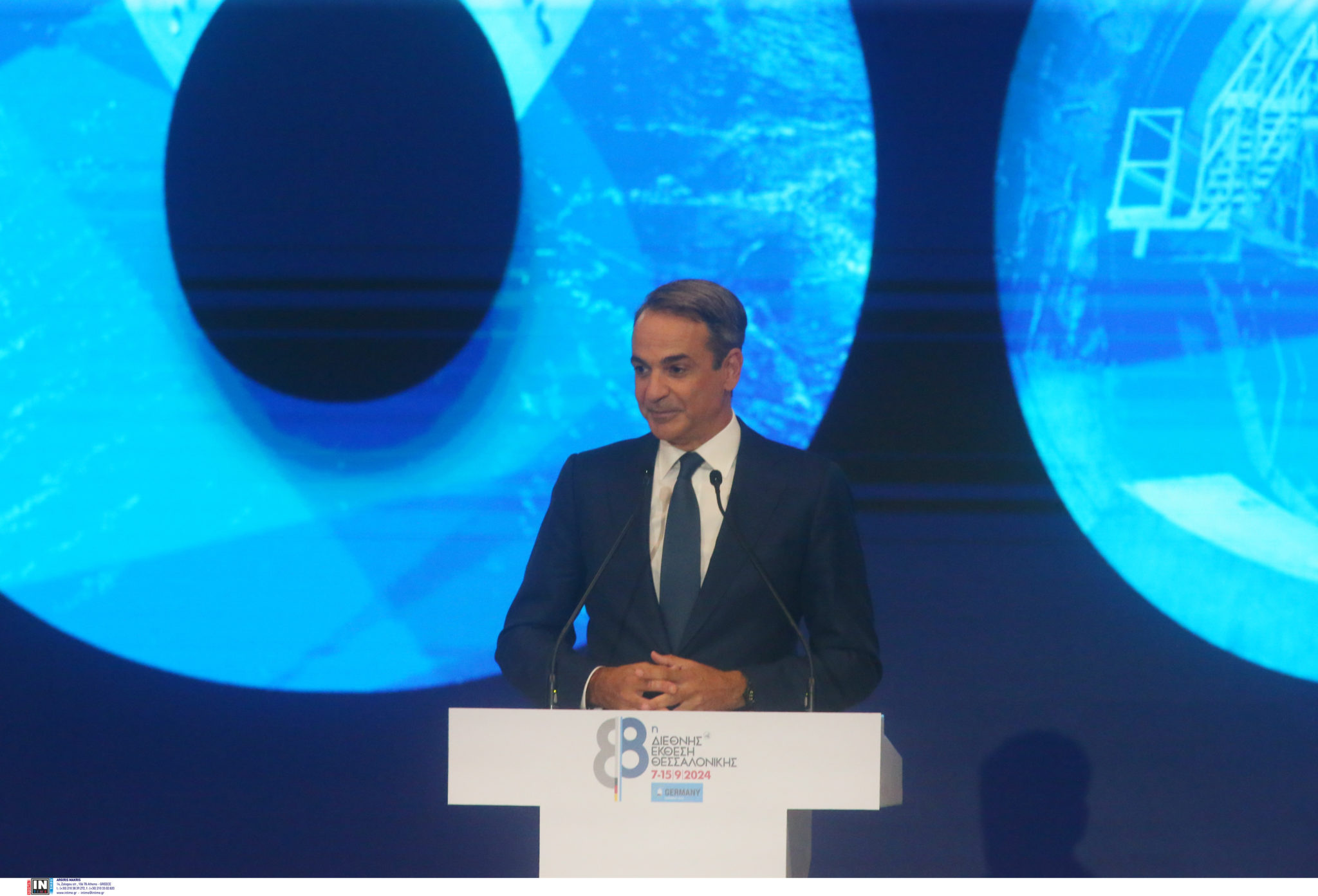 Κυριάκος Μητσοτάκης στη ΔΕΘ