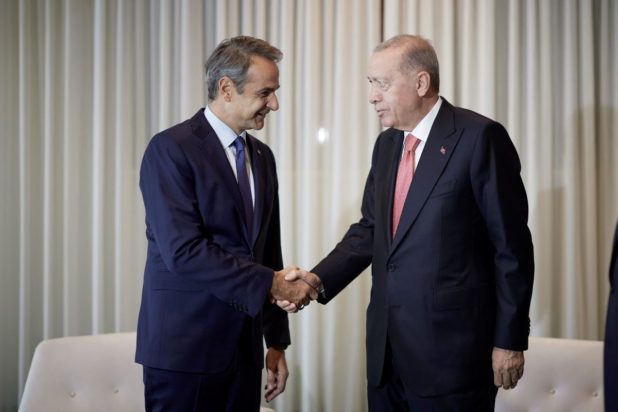 Κυριάκος Μητσοτάκης Ρετζέπ Ταγίπ Ερντογάν