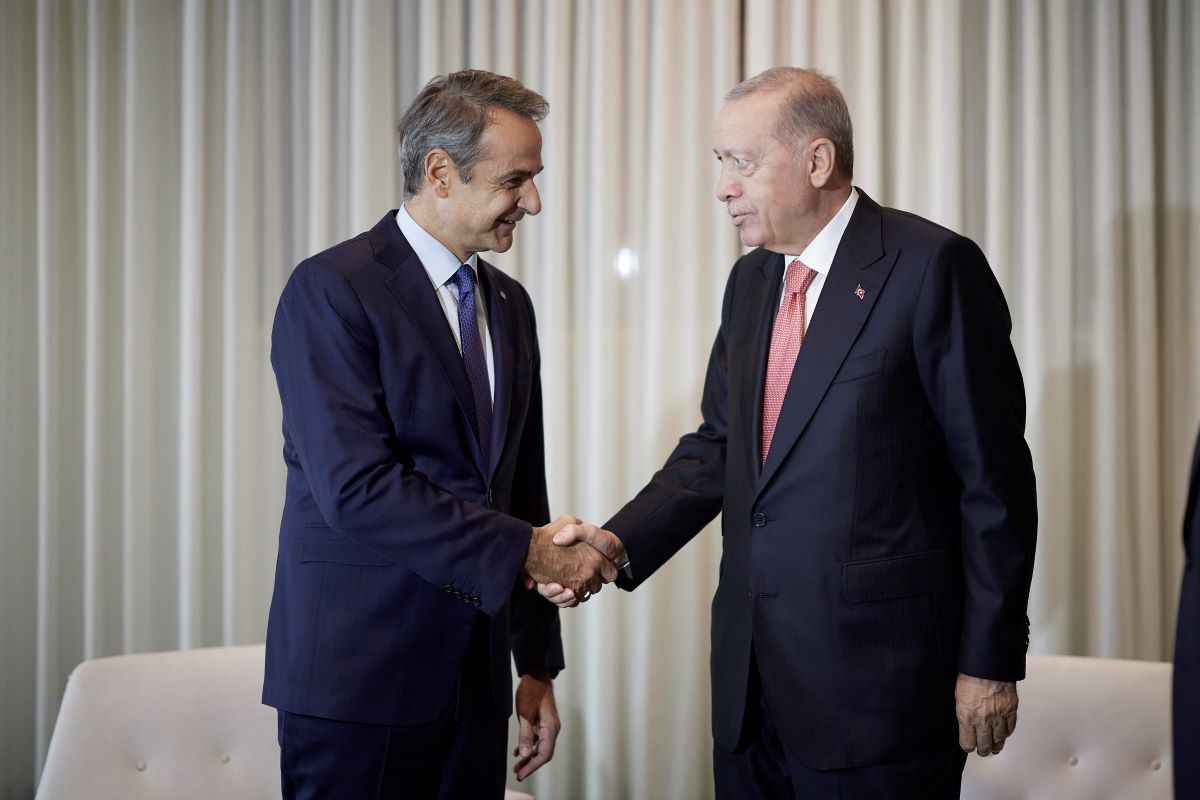 Κυριάκος Μητσοτάκης Ρετζέπ Ταγίπ Ερντογάν