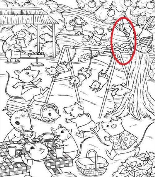 Οπτική ψευδαίσθηση, κουτάλι 