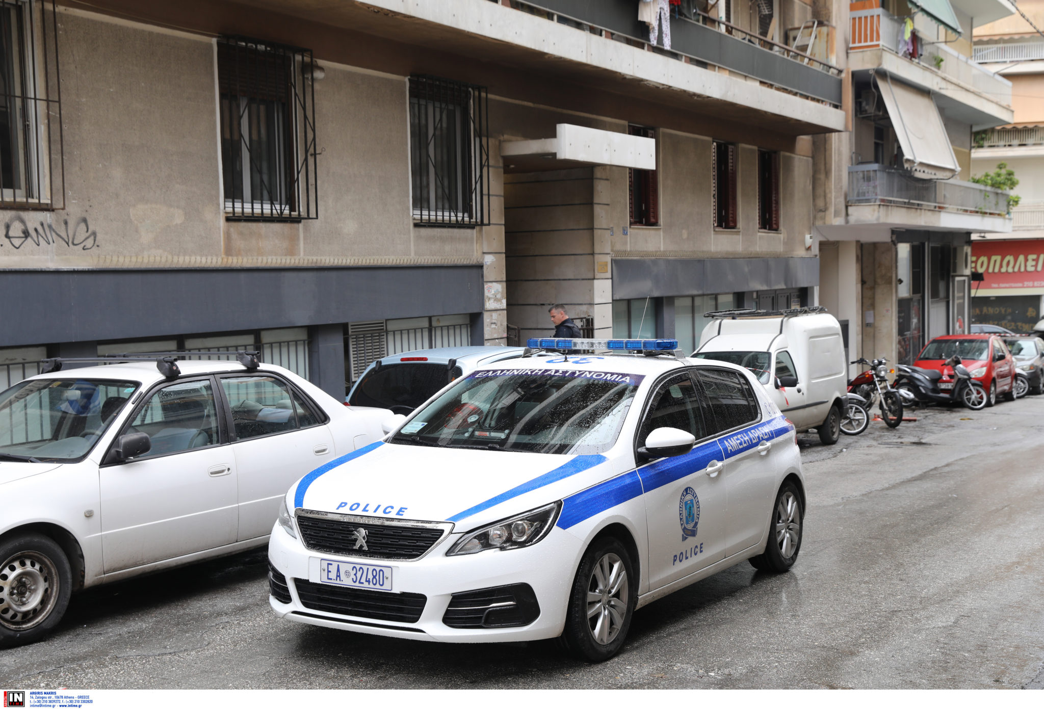 Αστυνομία περιπολικό Άγιος Παντελεήμονας