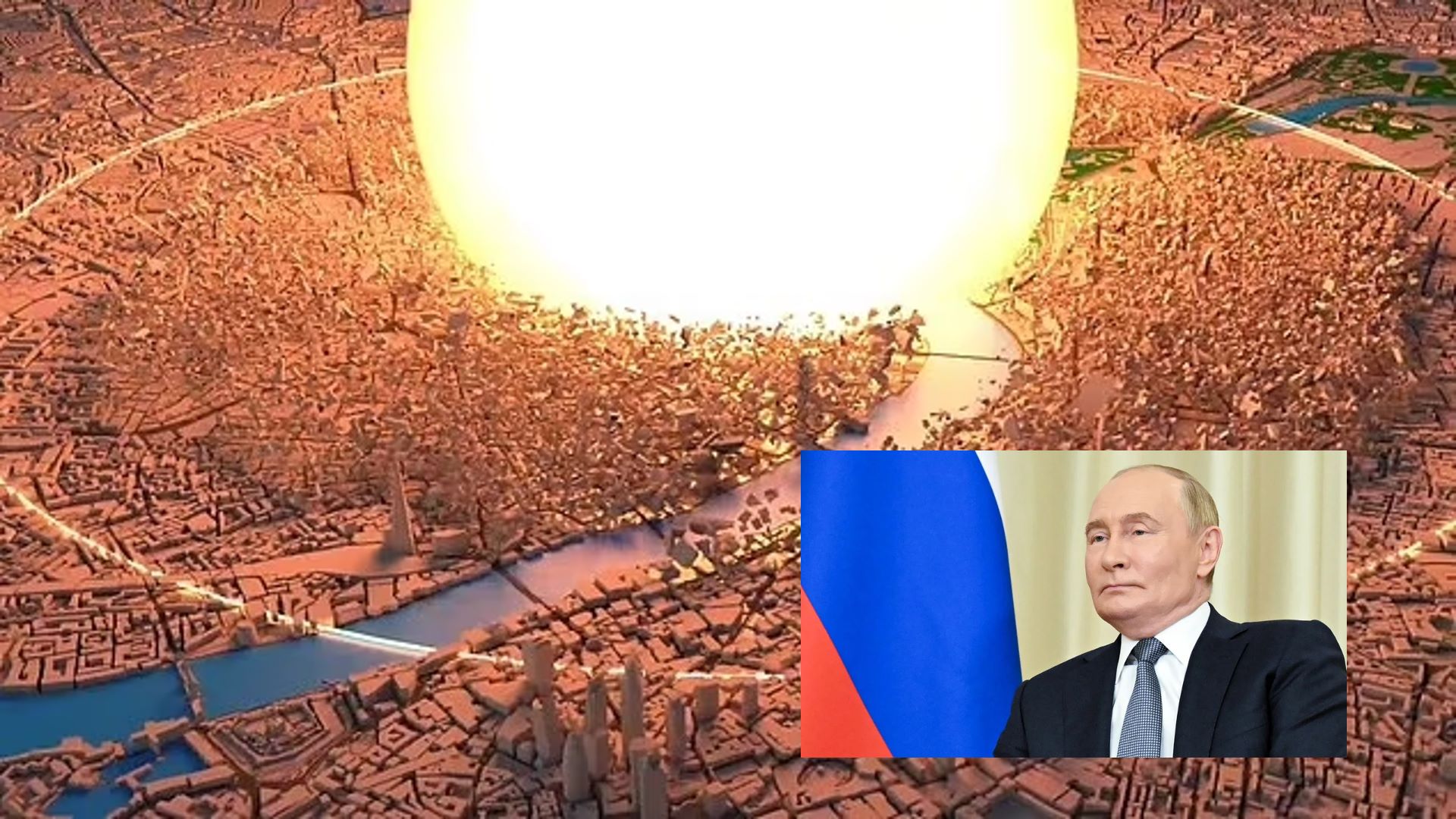 Ρωσία: Βίντεο προσομοίωσης παρουσιάζει τις συνέπειες μιας πυρηνικής επίθεσης στο Λονδίνο – «Φανταστείτε για μια στιγμή ότι συμβαίνει το αδιανόητο»