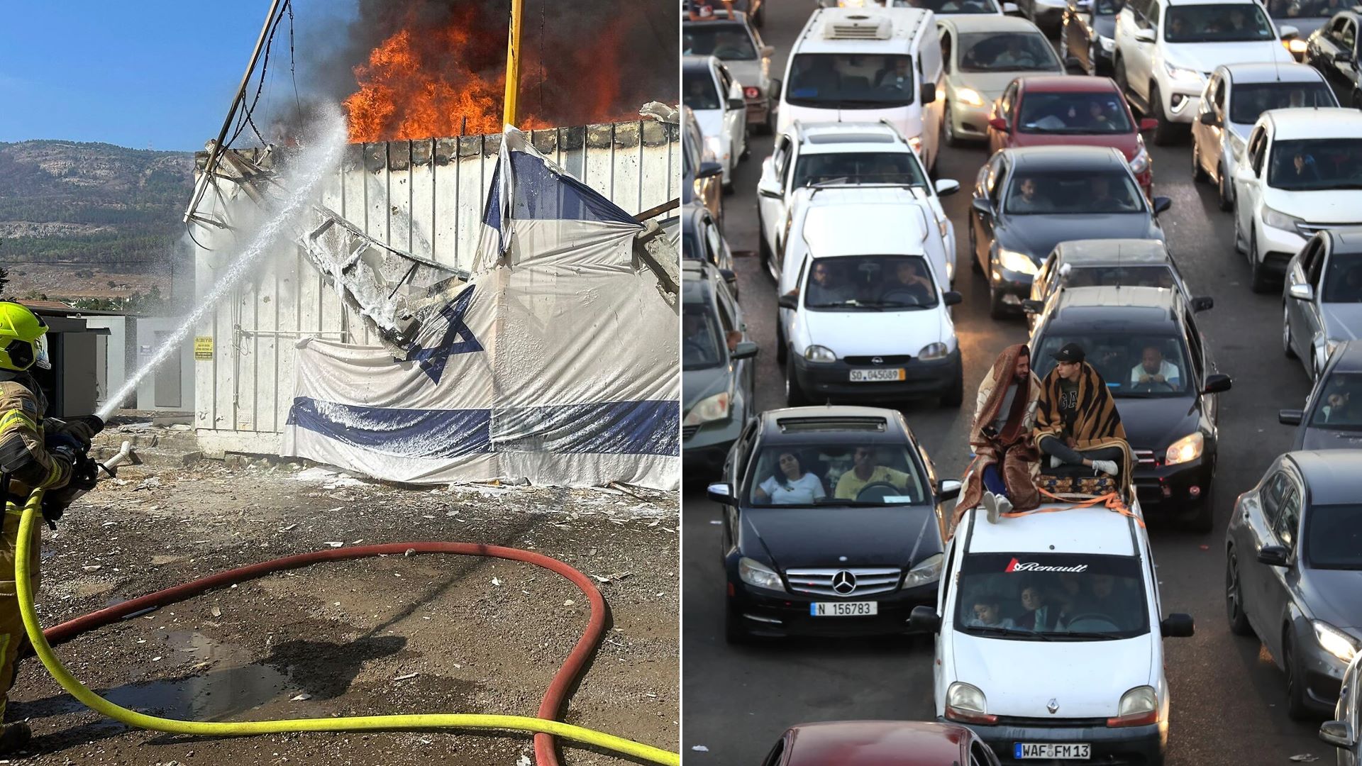 Μέση Ανατολή: Χιλιάδες οικογένειες φεύγουν από τον νότιο Λίβανο λόγω των ισραηλινών επιδρομών