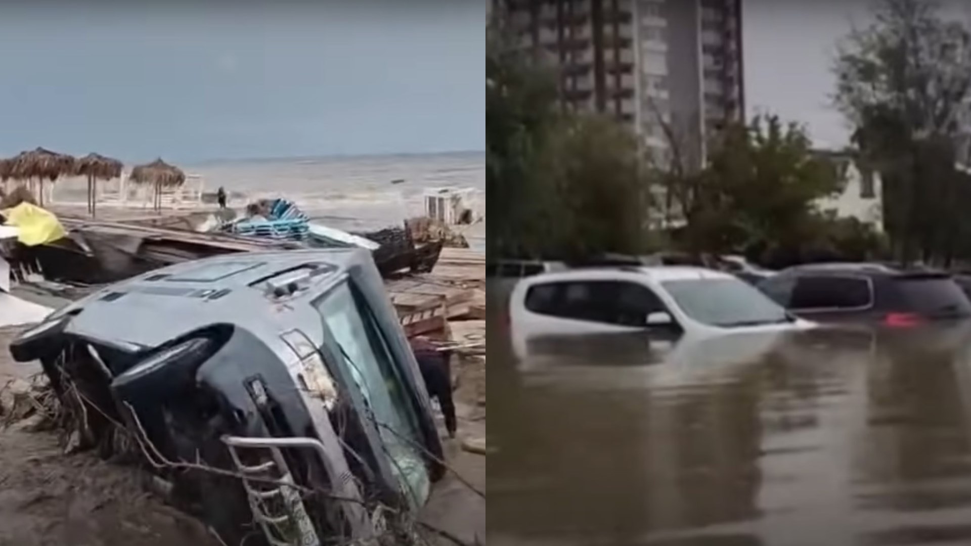 Χάος στη Ρουμανία: Καταρρακτώδεις βροχές «έπνιξαν» τουριστικά θέρετρα και σπίτια