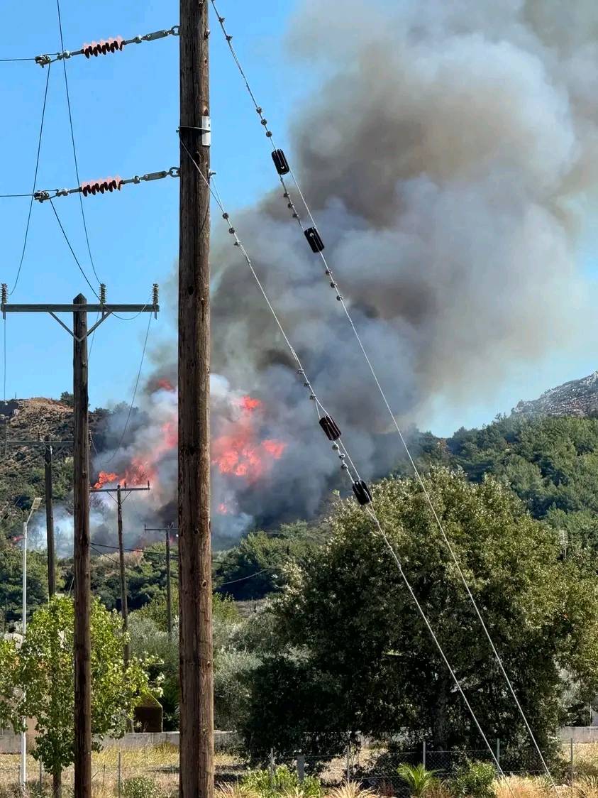 Ρόδος φωτιά