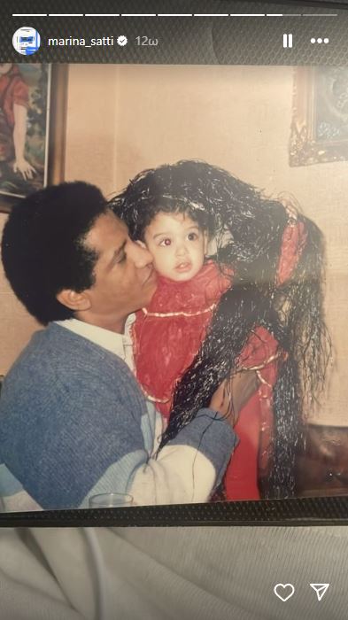 Μαρίνα Σάττι - Πατέρας