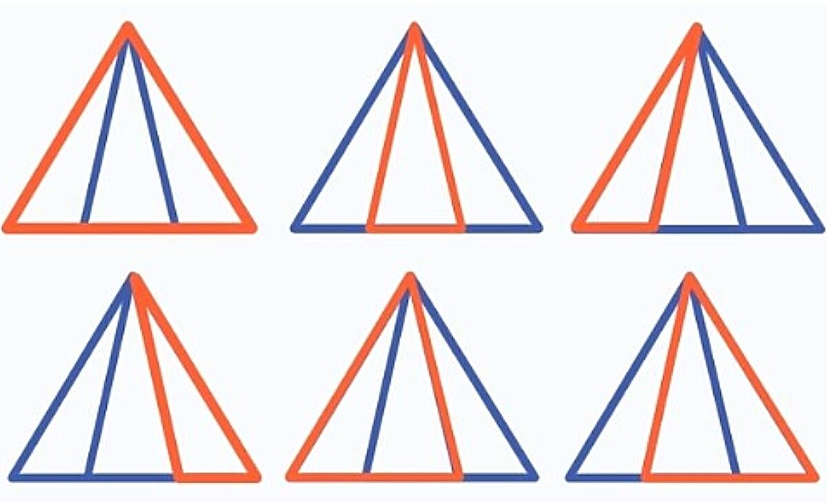 Τεστ IQ τρίγωνα λύση