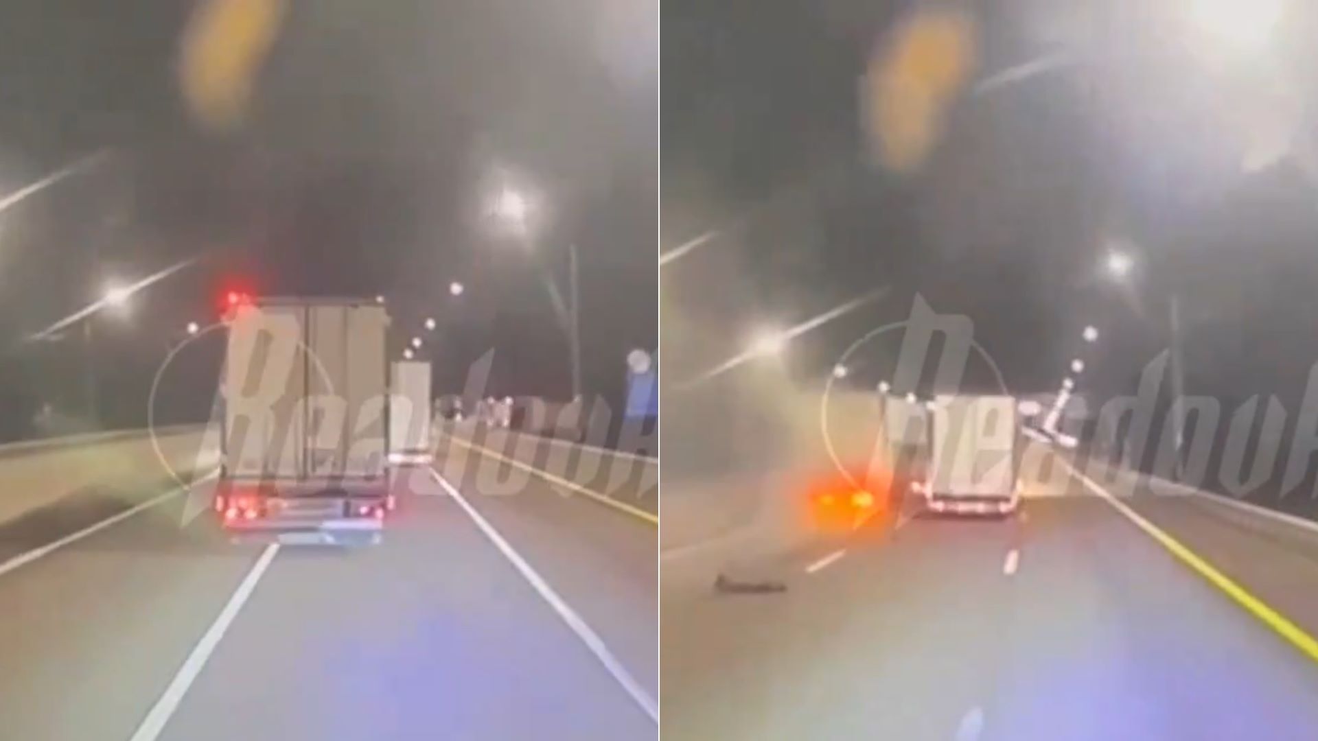 Βίντεο: Τροχαίο σοκ με νταλίκα – Καρφώθηκε πάνω της αυτοκίνητο έπειτα από απότομη προσπέραση