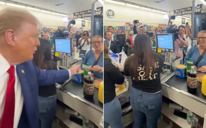 Ντόναλντ Τραμπ Σούπερ Μάρκετ