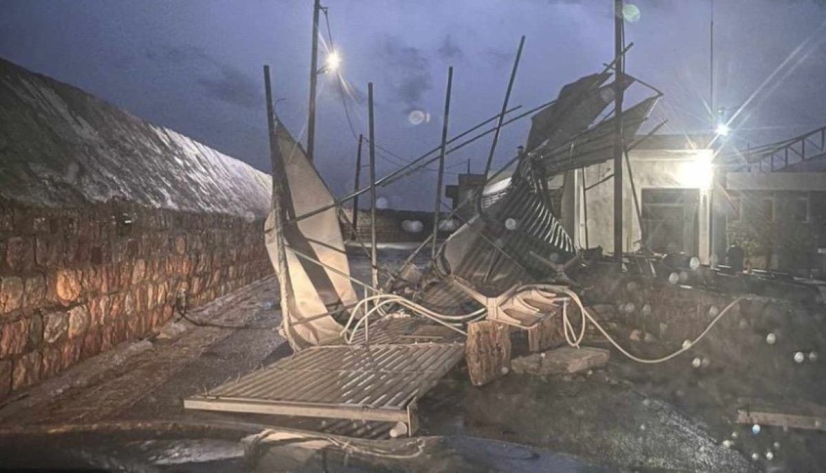 Χίος: Ζημιές προκάλεσε η κακοκαιρία στην πόλη