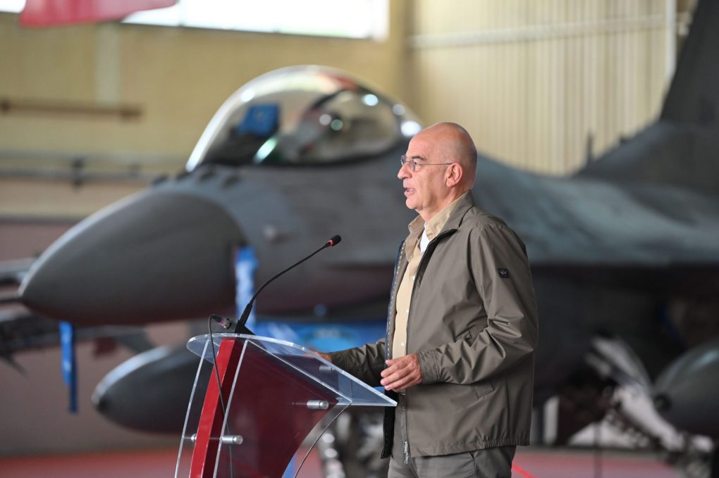 Νίκος Δένδιας: Με τα σύγχρονα πολεμικά αεροπλάνα και τον αντιαεροπορικό και αντί-drone θόλο η Ελλάδα αποκτά άλλες δυνατότητες στην υπεράσπιση των δικαίων της