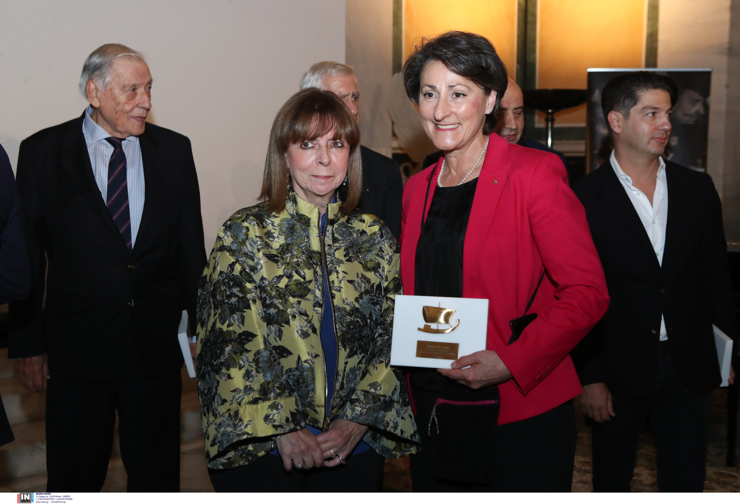 Κατερίνα Σακελλαροπούλου: Επέδωσε τα Βραβεία ΑΡΓΩ σε τελετή που πραγματοποιήθηκε στην Ακαδημία Αθηνών