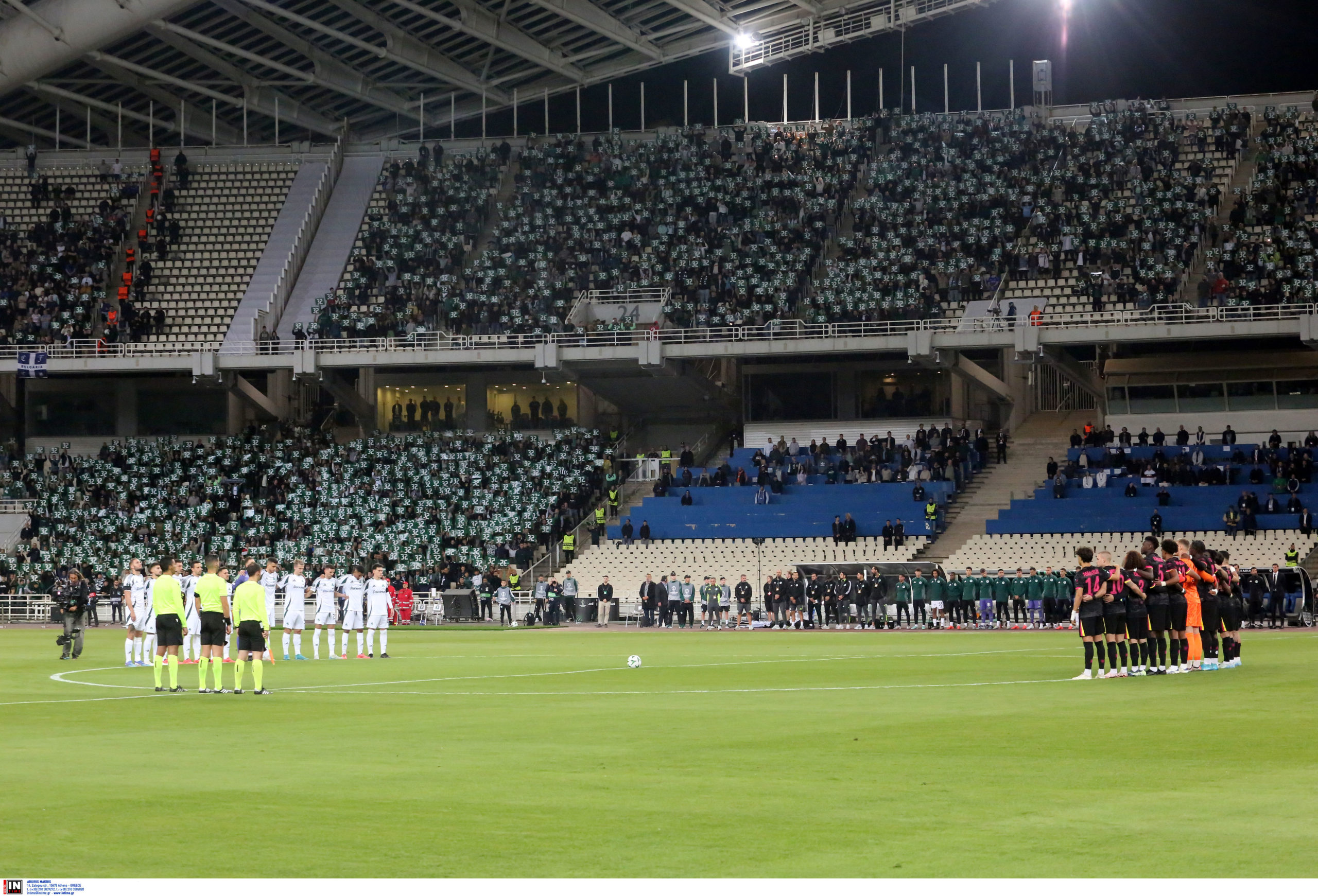 Παναθηναϊκός – Τσέλσι: Ενός λεπτού σιγή στο ΟΑΚΑ για τον Τζόρτζ Μπάλντοκ
