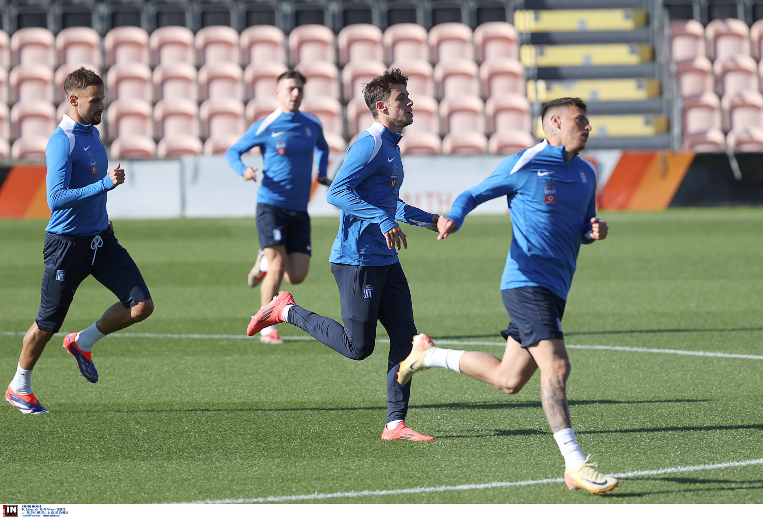 Ελλάδα Ιρλανδία προπόνηση