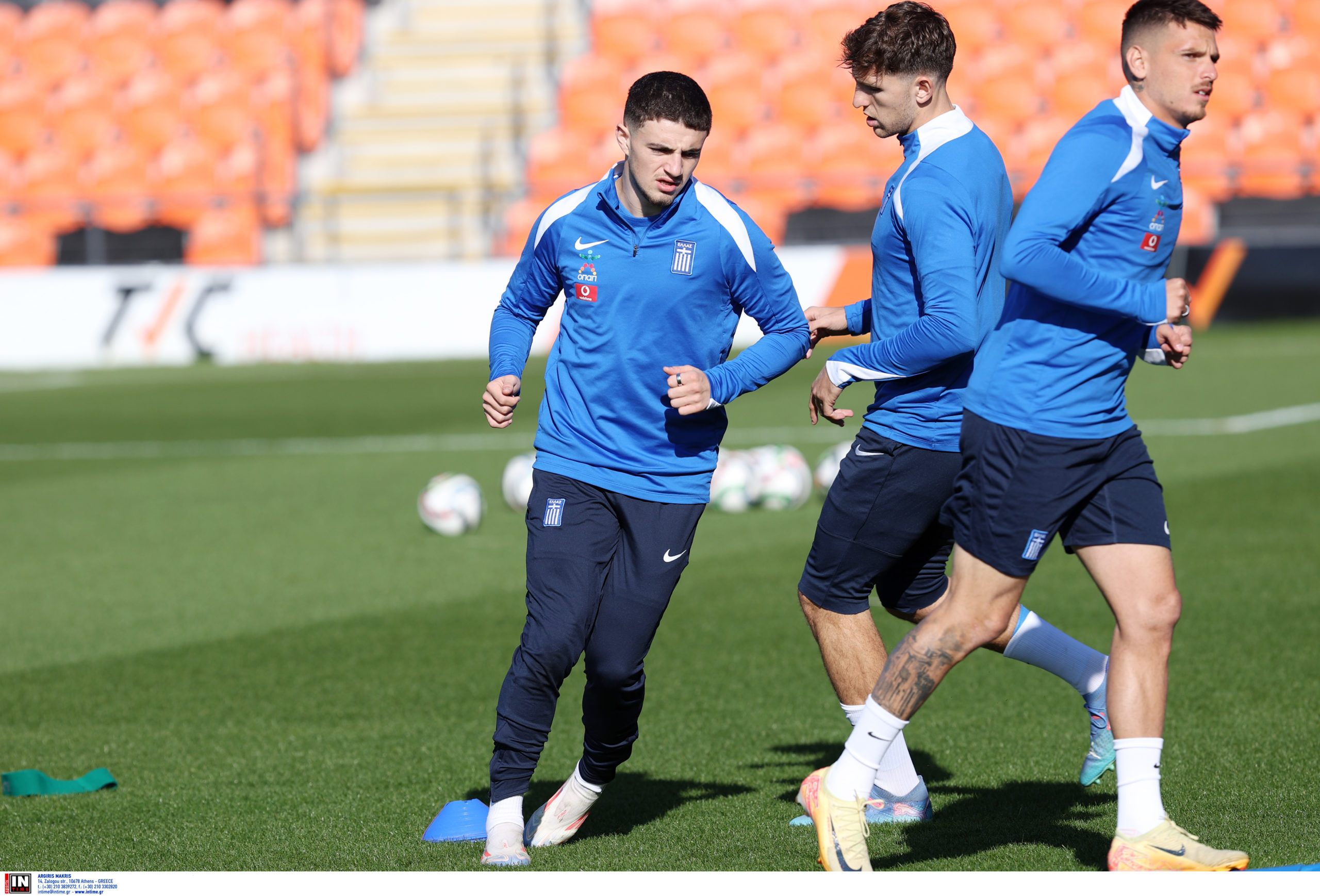 Ελλάδα Ιρλανδία προπόνηση