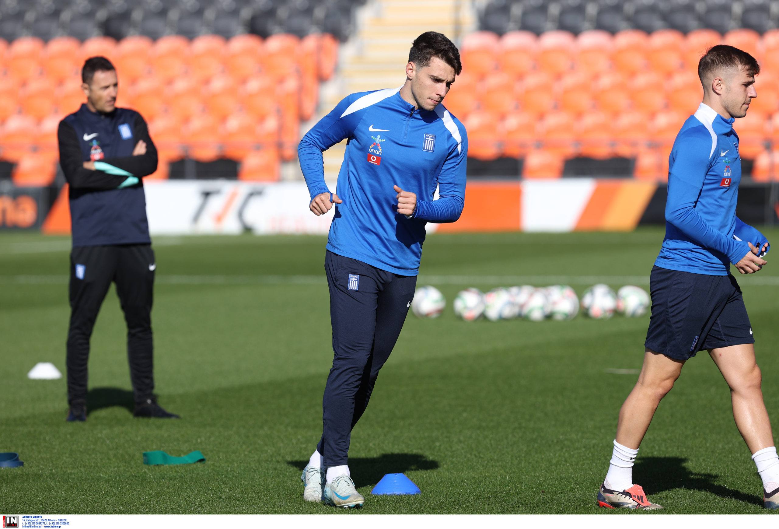 Ελλάδα Ιρλανδία προπόνηση