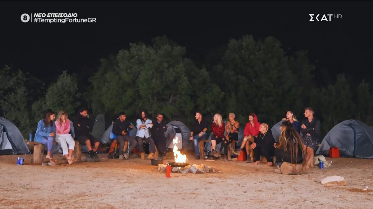 Tempting Fortune: Ο Γιώργος κατηγορεί τον Χρήστο ότι τον χτύπησε και σχολιάζει ότι «κοιμάται στη σκηνή με κοπελίτσες»