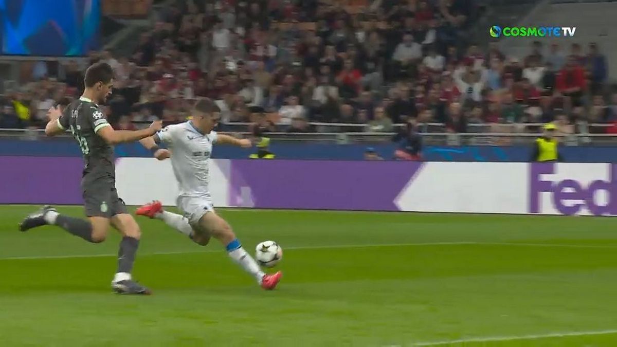 Champions League: Βγάζει… μάτια ο Χρήστος Τζόλης με τη φανέλα της Μπριζ – Δύο τεράστιες χαμένες ευκαιρίες κόντρα στη Μίλαν – ΒΙΝΤΕΟ