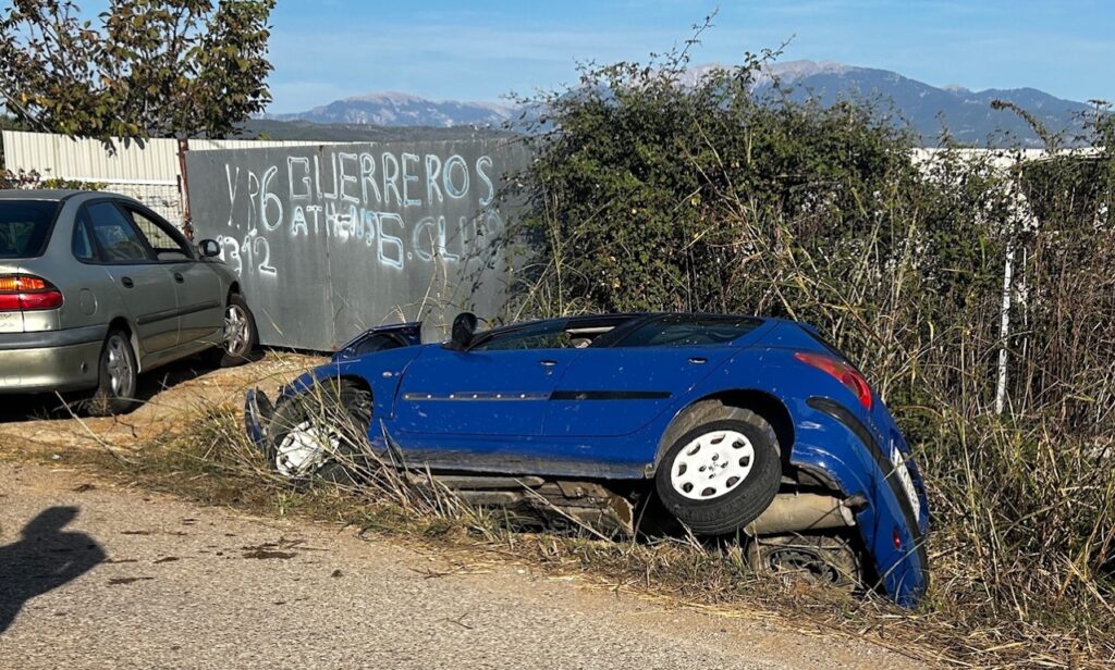 Αγρίνιο: Αυτοκίνητο έπεσε σε χαντάκι – Στο νοσοκομείο μητέρα και η κόρη της