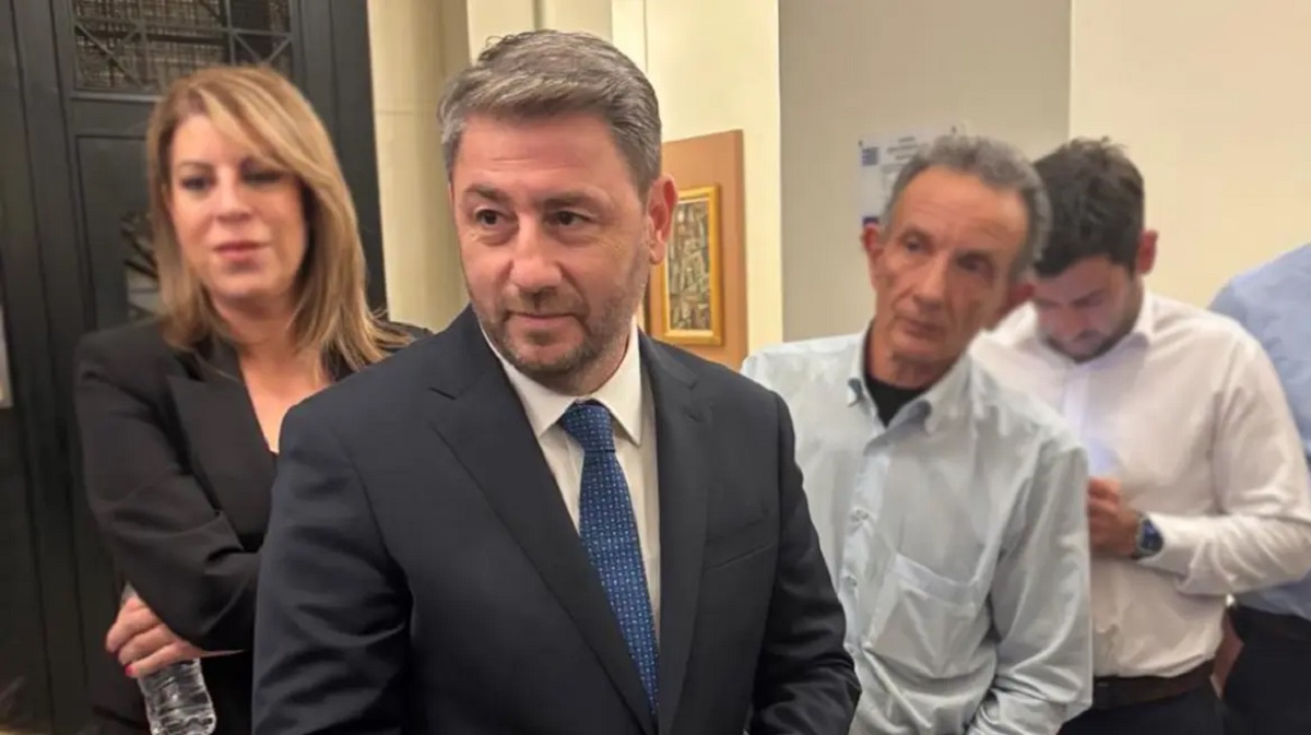 «Πηγαδάκι» Ανδρουλάκη με δημοσιογράφους στην Βουλή – «Όλα στην ώρα τους» είπε για τη συνάντηση με Μητσοτάκη