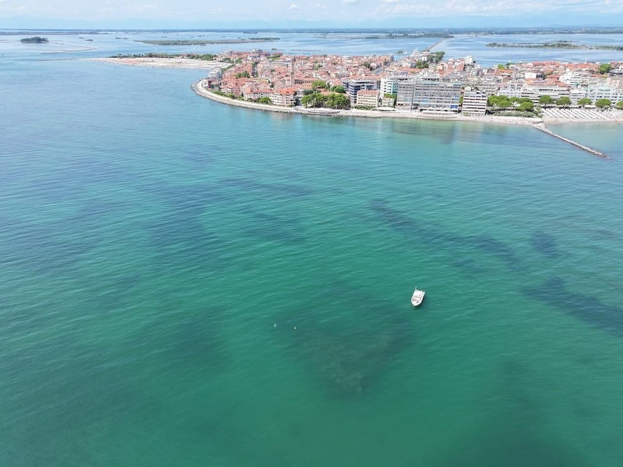 O αρχαιολογικός χώρος της λίμνης Grado. Φωτογραφία: Massimo Capulli / Università degli Studi di Udine