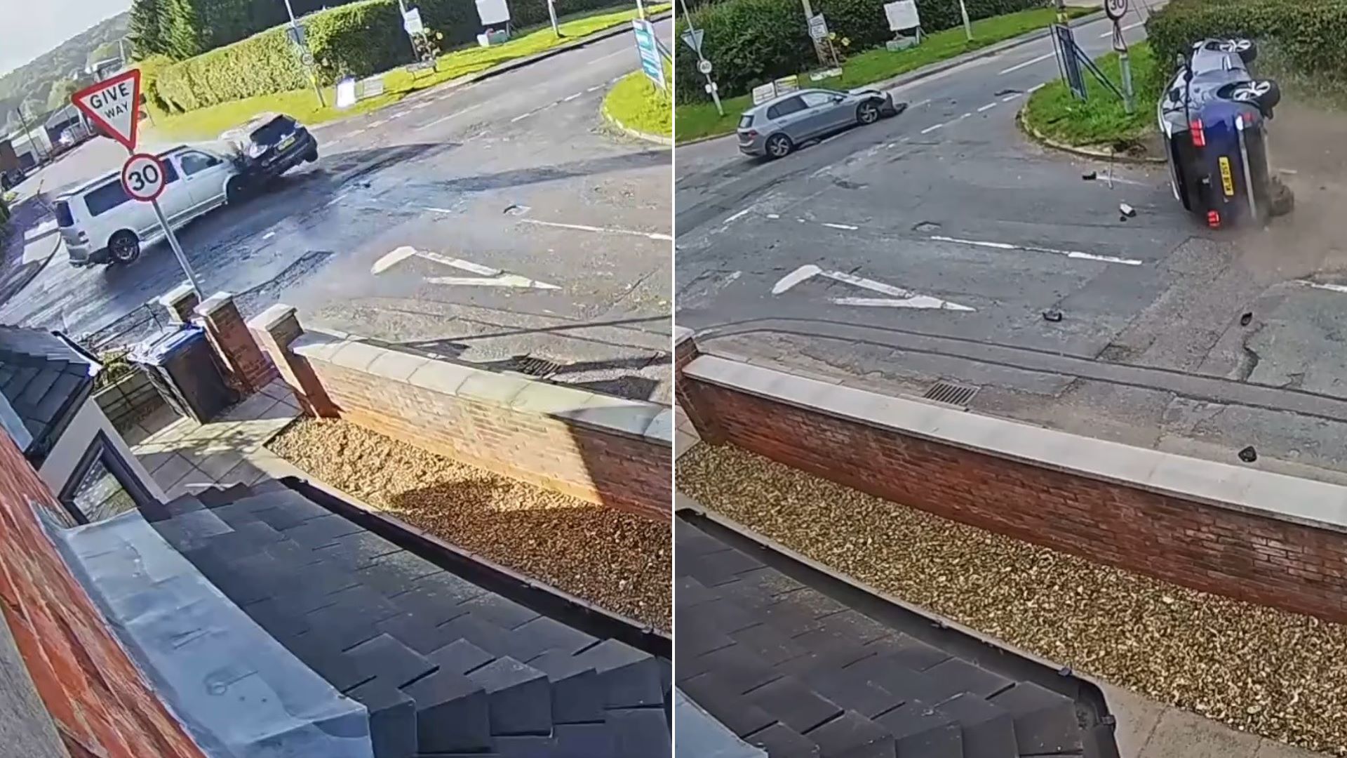 Αυτή είναι η «πιο επικίνδυνη διασταύρωση» της Βρετανίας – 13 τροχαία ατυχήματα σε 6 εβδομάδες