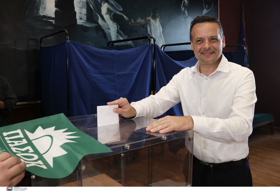 Ψήφισε ο Χάρης Δούκας – «Σήμερα αλλάζουμε το ΠΑΣΟΚ, δίνουμε ελπίδα στη χώρα»