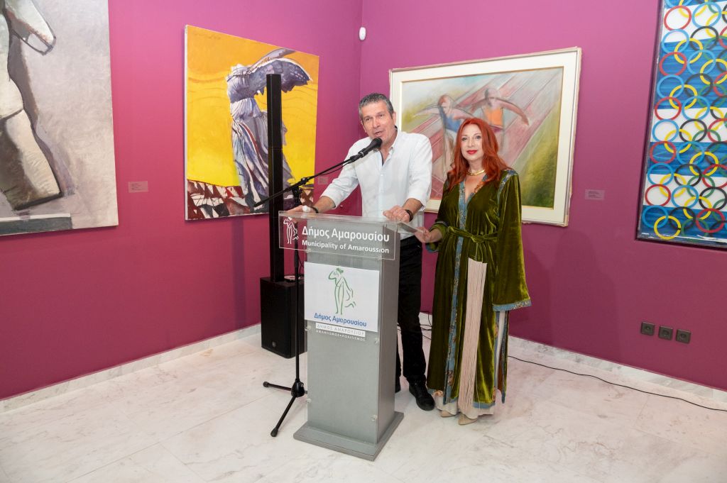 Eκθεση Ζωγραφικής και Αγιογραφίας της Λίλας Δίδου