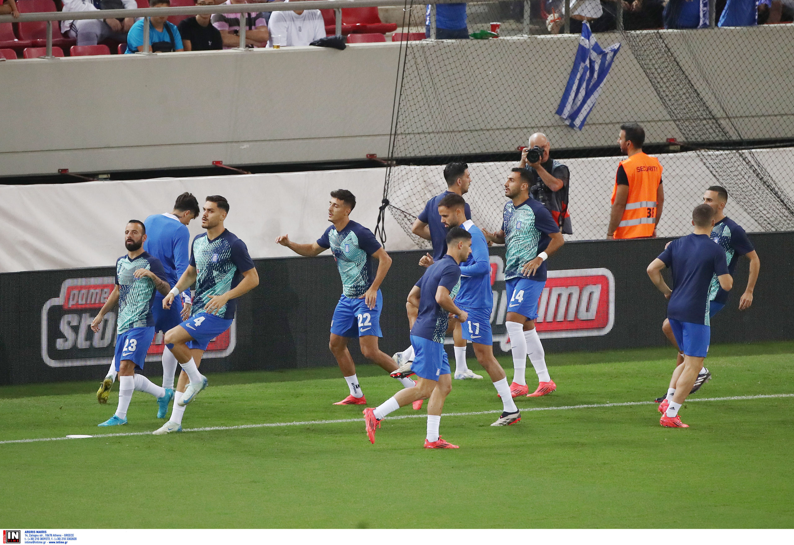 Ελλάδα Ιρλανδία προπόνηση