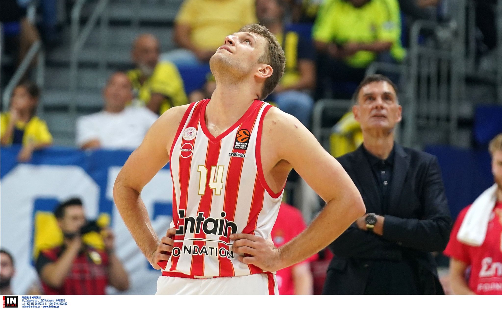 Φενέρμπαχτσε Ολυμπιακός Euroleague Βεζένκοφ
