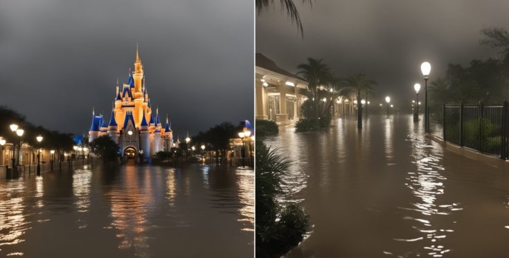 Τυφώνας Milton Disney World