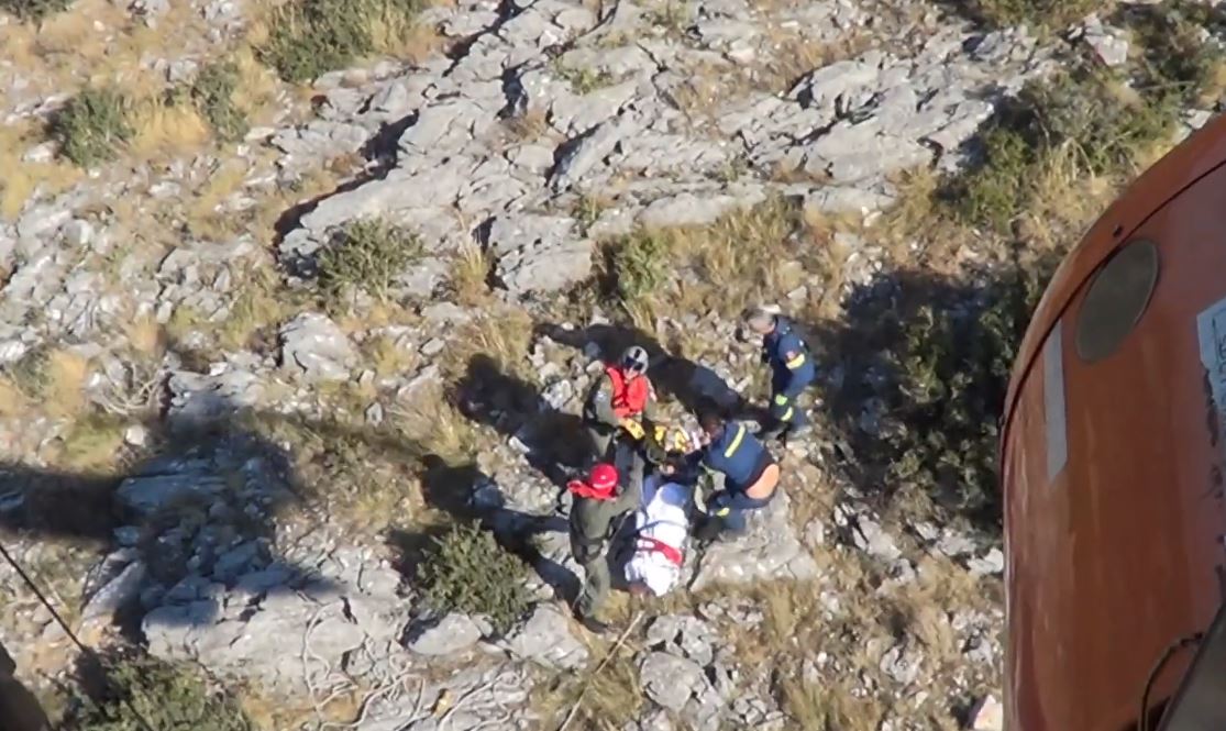 Πολεμική Αεροπορία Παγγαίο Όρος διάσωση Super Puma