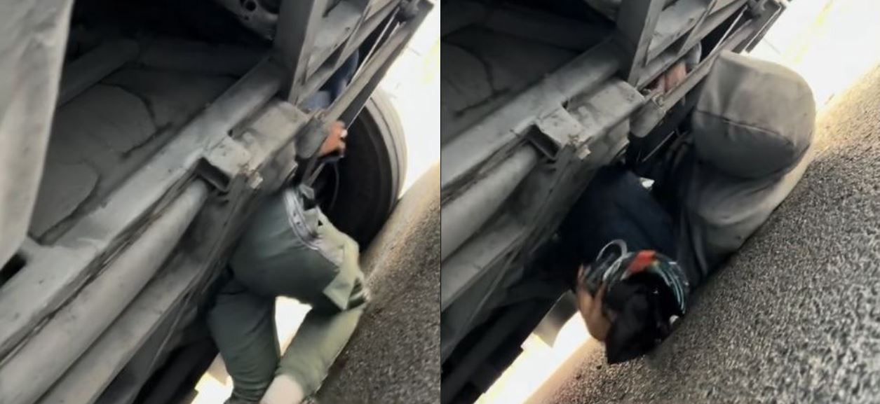 Βίντεο: Μετανάστες κρύφτηκαν κάτω από λεωφορείο για να περάσουν στην Ελλάδα από την Κωνσταντινούπολη