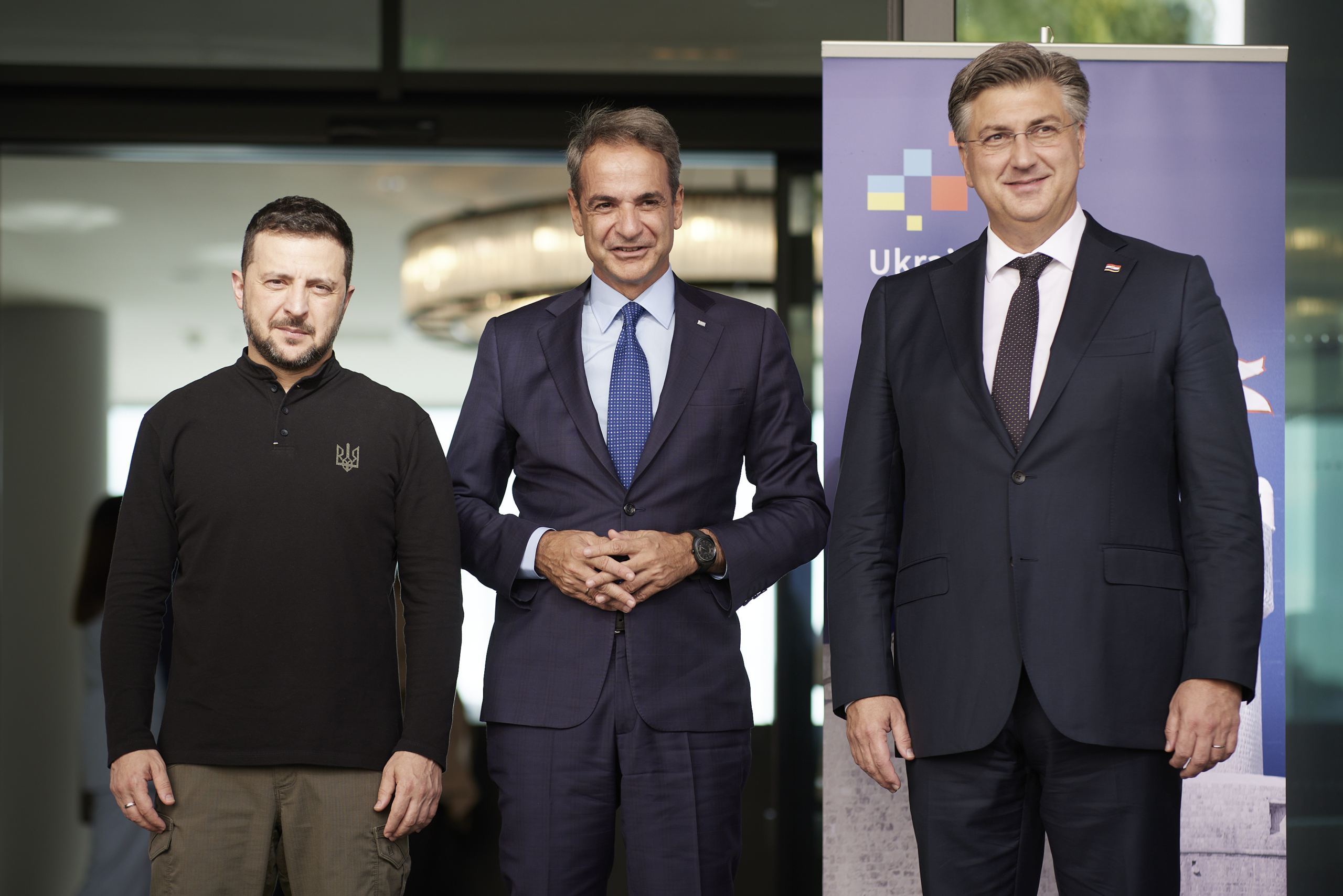 Κυριάκος Μητσοτάκης 3η σύνοδος κορυφής Ουκρανίας - Νοτιοανατολικής Ευρώπης