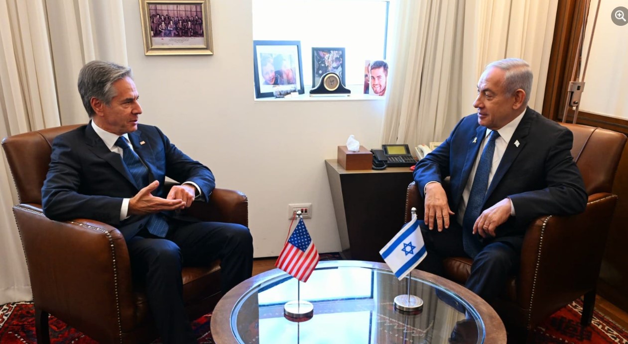 Άντονι Μπλίνκεν Μπέντζαμιν Νετανιάχου