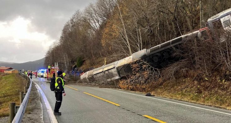 Νορβηγία εκτροχιασμός τρένου