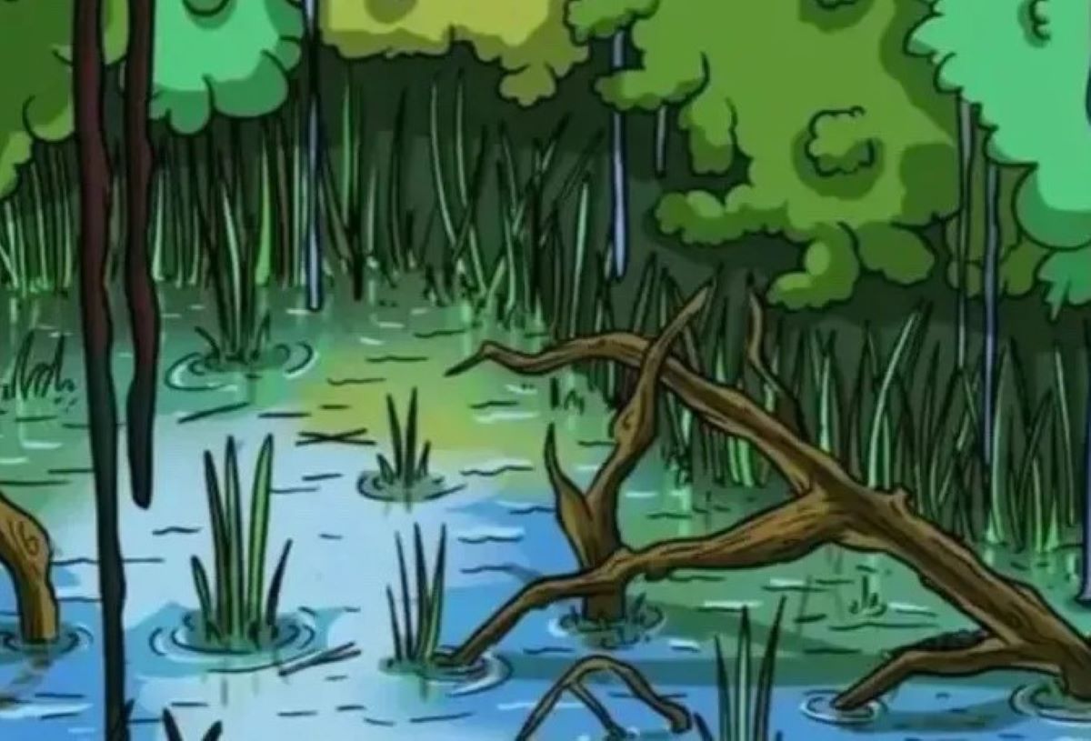 Οπτική ψευδαίσθηση: Μόνο το 1% θα βρει τον βάτραχο σε 8 δευτερόλεπτα