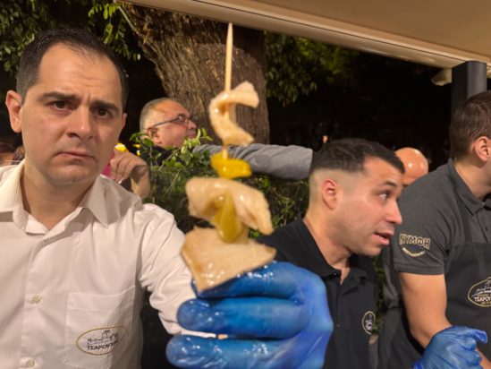 Πατσάς- σουβλάκι