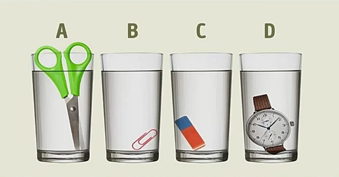 Τεστ IQ με παζλ εικόνας: Μπορείτε να βρείτε ποιο ποτήρι έχει το περισσότερο νερό σε 7 δευτερόλεπτα;