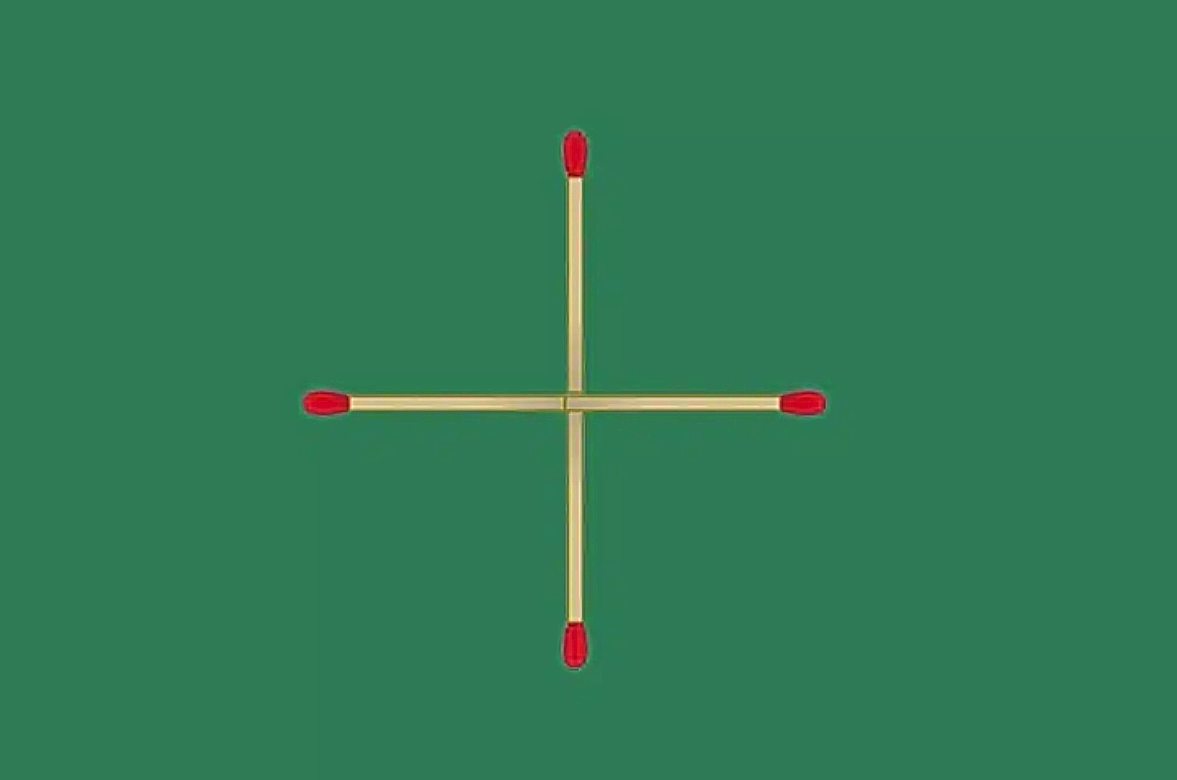 Τεστ IQ σπίρτο τετράγωνο λύση