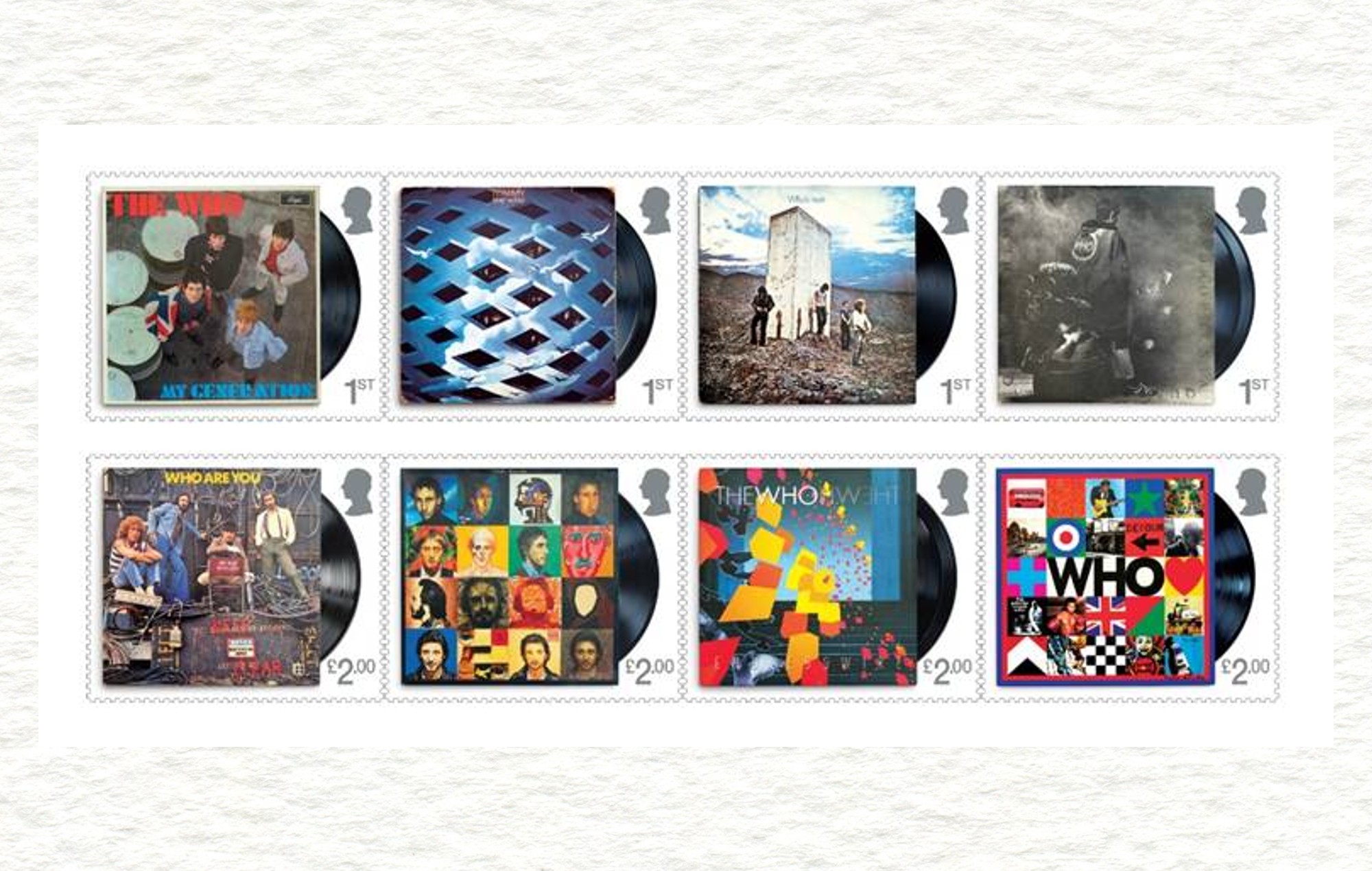Τα βρετανικά ταχυδρομεία τιμούν το συγκρότημα "The Who" - Τα συλλεκτικά γραμματόσημα