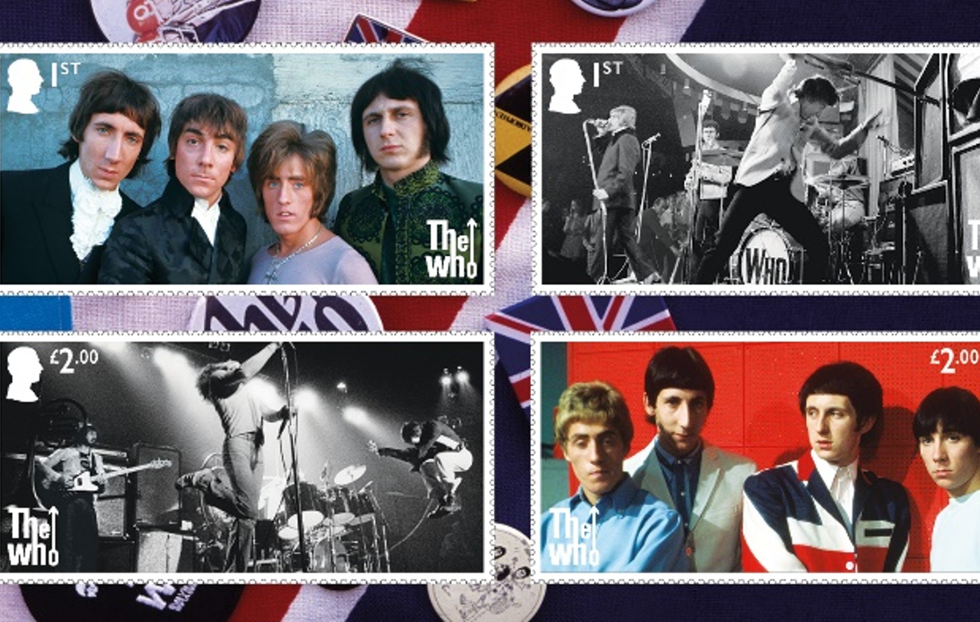 Τα βρετανικά ταχυδρομεία τιμούν το συγκρότημα "The Who" - Τα συλλεκτικά γραμματόσημα