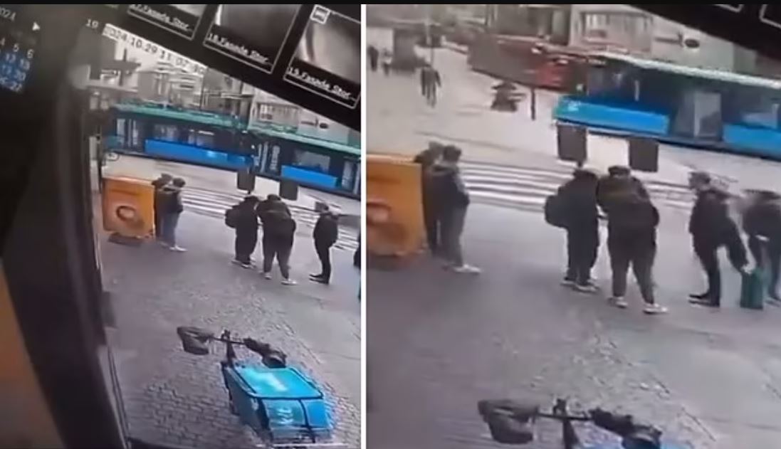 Βίντεο: Η συγκλονιστική στιγμή που το τραμ εκτροχιάζεται και πέφτει με ταχύτητα σε κατάστημα στο Όσλο