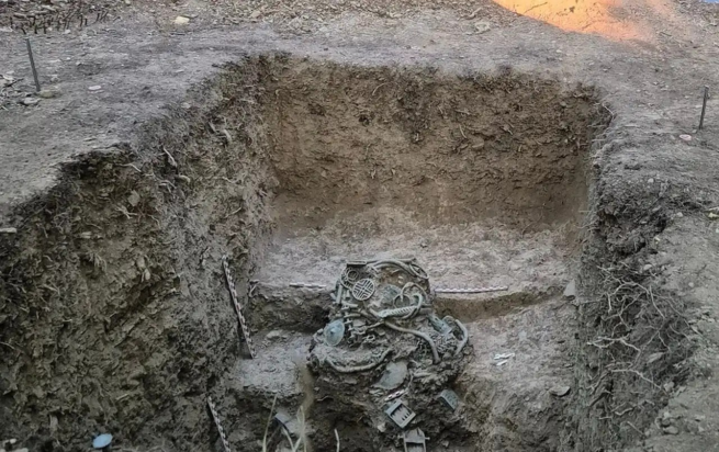 Το χωριό άνθισε κατά τον 7ο και 6ο αιώνα π.Χ. προτού να καταστραφεί από μια επίθεση. Φωτογραφία: ELTE BTK