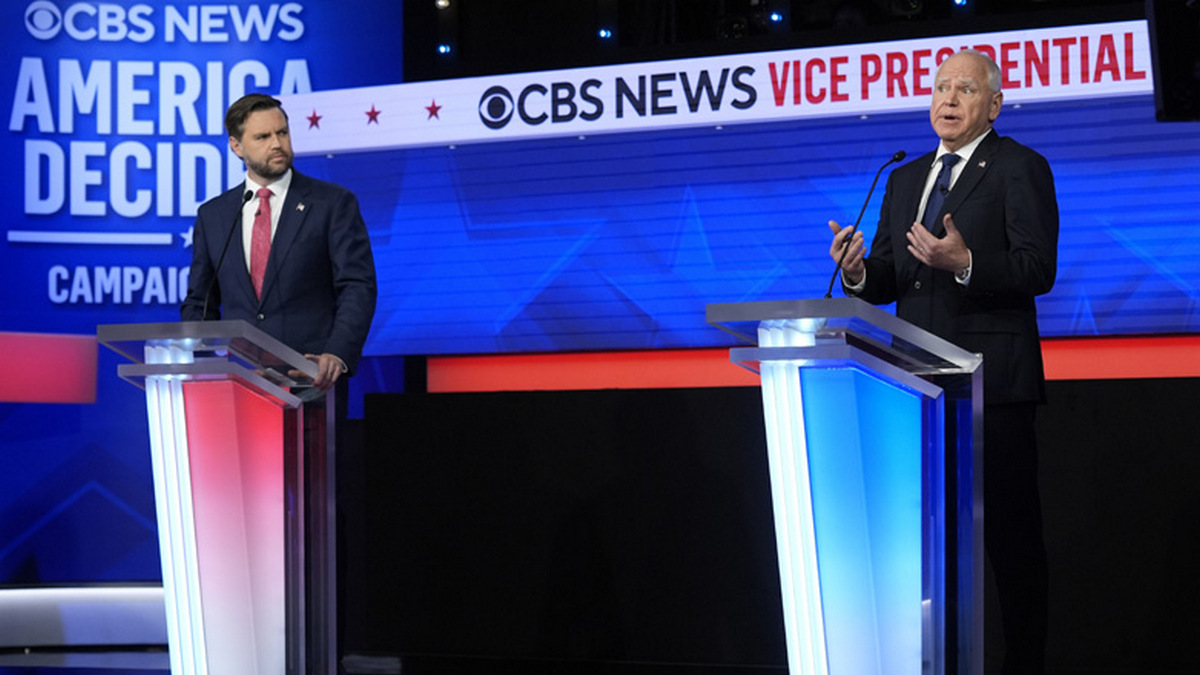 Σε εξέλιξη η τηλεμαχία των υποψηφίων αντιπροέδρων των ΗΠΑ