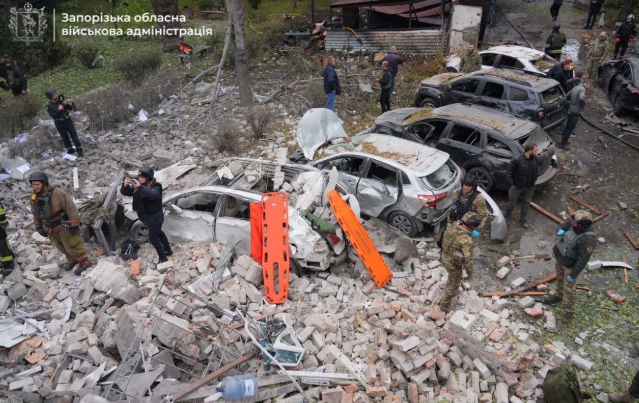 Ουκρανία: Ρωσική επίθεση με 2 νεκρούς και 15 τραυματίες στη Ζαπορίζια